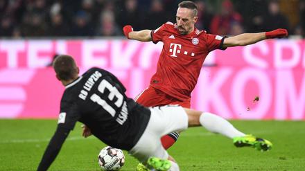 Gegen Leipzig erzielte Franck Ribery sein zweites Saisontor.