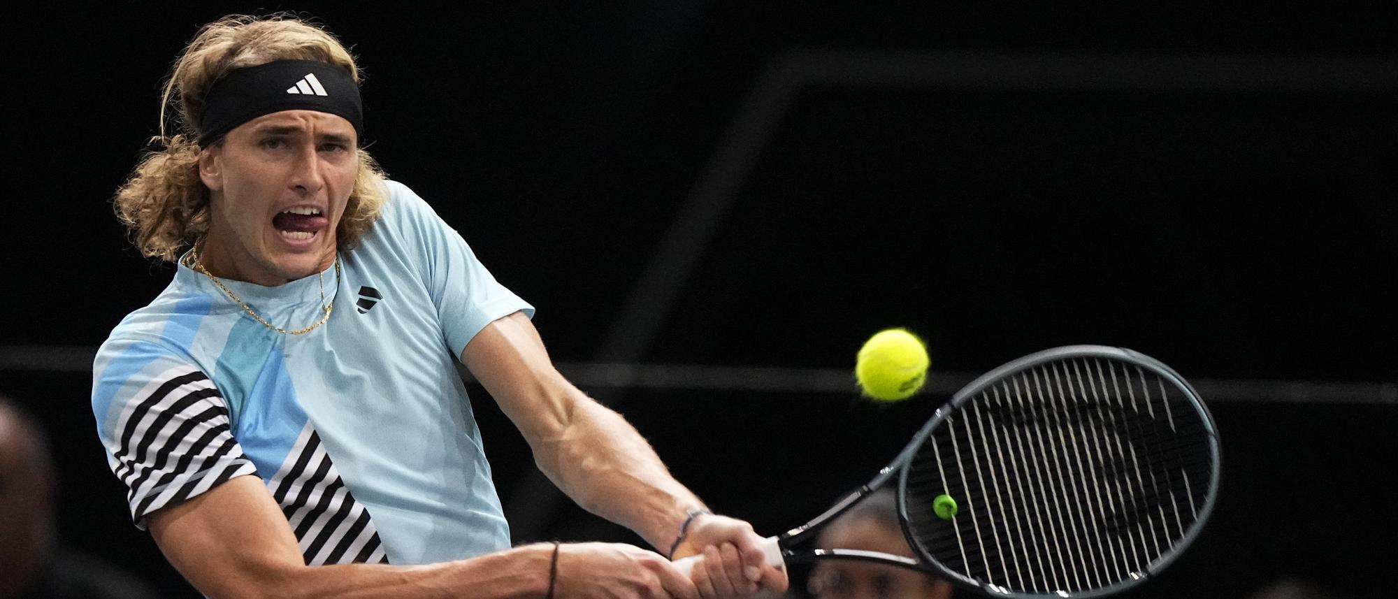 ATP-Finals der Tennisprofis Alexander Zverev ist in Turin nur Außenseiter