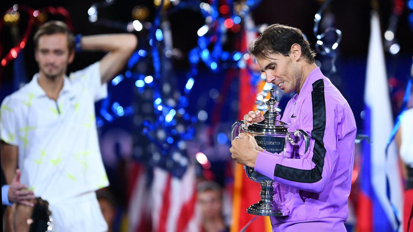 Gegen Geheimfavorit Medwedew Nadal gewinnt die US Open