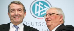 Im Visier: Die früheren DFB-Präsidenten Wolfgang Niersbach (links) und Theo Zwanziger müssen vor Gericht.