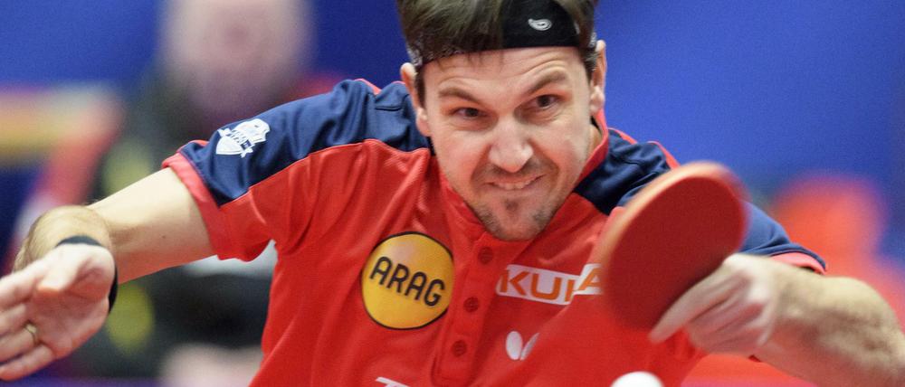 Unschlagbar. Timo Boll wurde zum 13. Mal Deutscher Tischtennis-Meister.
