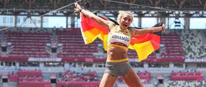 Malaika Mihambo verteidigte ihren Titel als Sportlerin des Jahres.