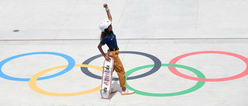 Die Brasilianerin Rayssa Leal ist eine der jüngsten Athletinnen, die je bei Olympia antrat