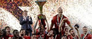Der AC Mailand kürt sich mit dem Sieg gegen US Sassuolo zum Meister der Serie A.