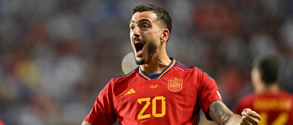 Joselu kam, sah und schoss Spanien ins Finale der Nations League.