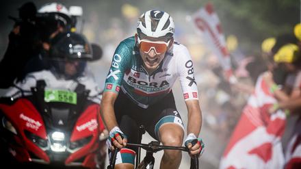 Lennard Kämna fühlte sich in den vergangenen Tagen nicht wohl, deshalb beendet er nun die Tour de France.