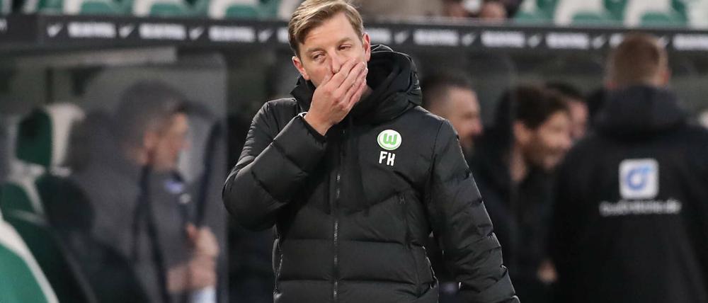 Au Backe. Trainer Florian Kohfeldt sah zuletzt ein 0:0 gegen Hertha.