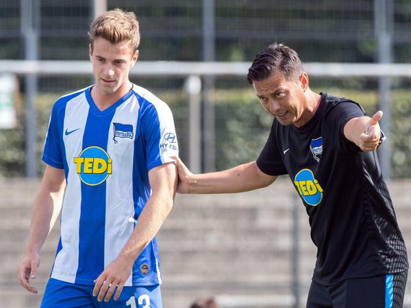 Seit Saisonbeginn wird Klünter bei Hertha von Ante Covic trainiert.