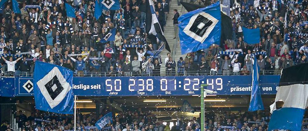 Die Bundesliga-Uhr für den HSV läuft ab.