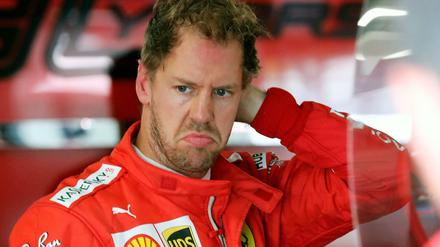Die Zukunft leuchtet nicht gerade. Sebastian Vettel machte schwere Zeiten durch.