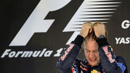 „Ich kann noch nicht glauben, dass dies passiert ist“, sagte Sebastian Vettel.