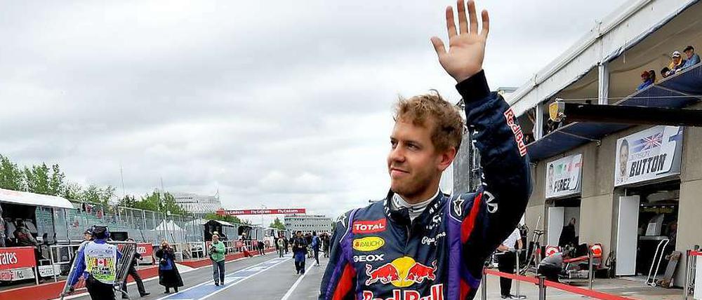Beherrscht die Mischung aus Lockerheit, Ironie und Politik, die in der Formel 1 nötig ist: Sebastian Vettel.