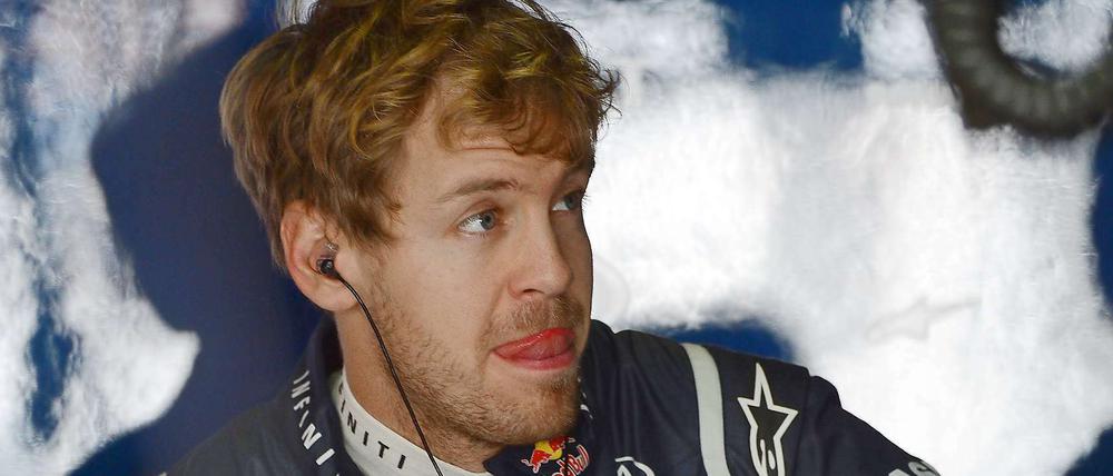Gute Ausgangsposition für das Entscheidungsrennen: Titelverteidiger Sebastian Vettel.