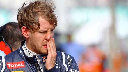 Stotterstart: Weltmeister Sebastian Vettel startet in Malaysia nur aus der dritten Startreihe.