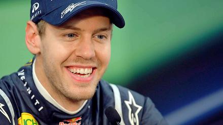 Im letzten Rennen nur auf Platz zwei, insgesamt aber auf Platz eins: Sebastian Vettel.