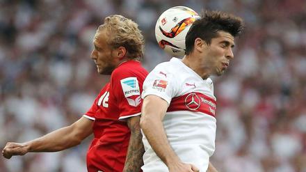 Verkehrte Welt: Der VfB Stuttgart dominierte die Begegnung und hatte genügend Torchancen, um das Spiel rechtzeitig für sich zu entscheiden.