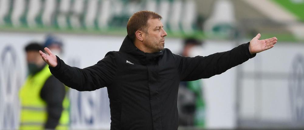 Frank Kramer ist nicht länger Trainer bei Arminia Bielefeld.