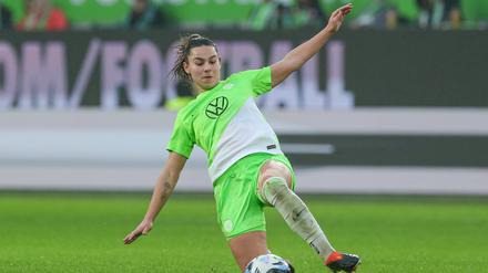 Lena Oberdorf spielt seit 2020 beim VfL Wolfsburg.