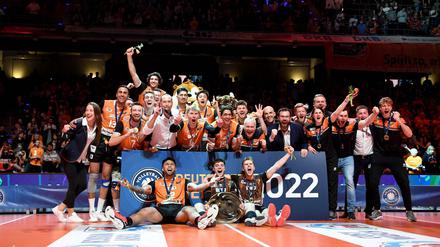 Die BR Volleys sind wieder Deutscher Meister.
