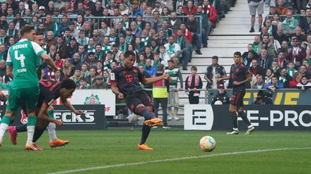 Serge Gnabry erzielte das wichtige 1:0 für die Münchner.