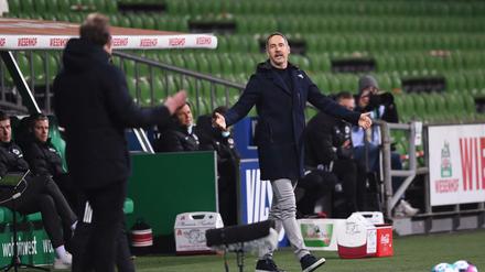 Adi Hütter, dem Chefcoach von Eintracht Frankfurt, platzte am Freitagabend „der Kragen“, wie er es selbst nannte