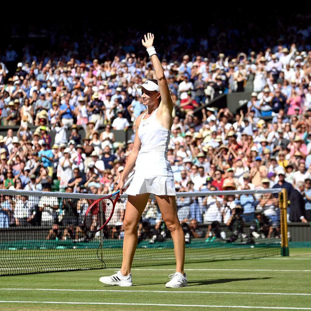 Größter Erfolg ihrer Karriere Jelena Rybakina gewinnt den Wimbledon-Titel