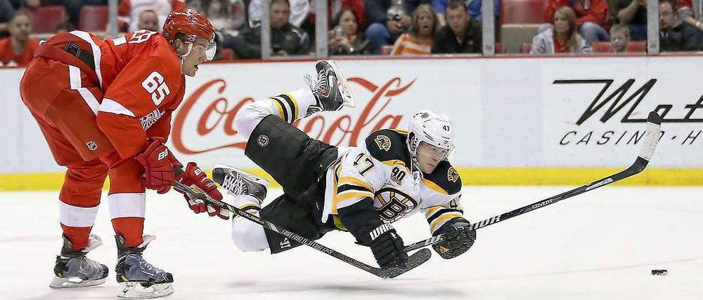 Können die Detroit Red Wings den Boston Bruins in der ersten Play-off-Runde ein Bein stellen?