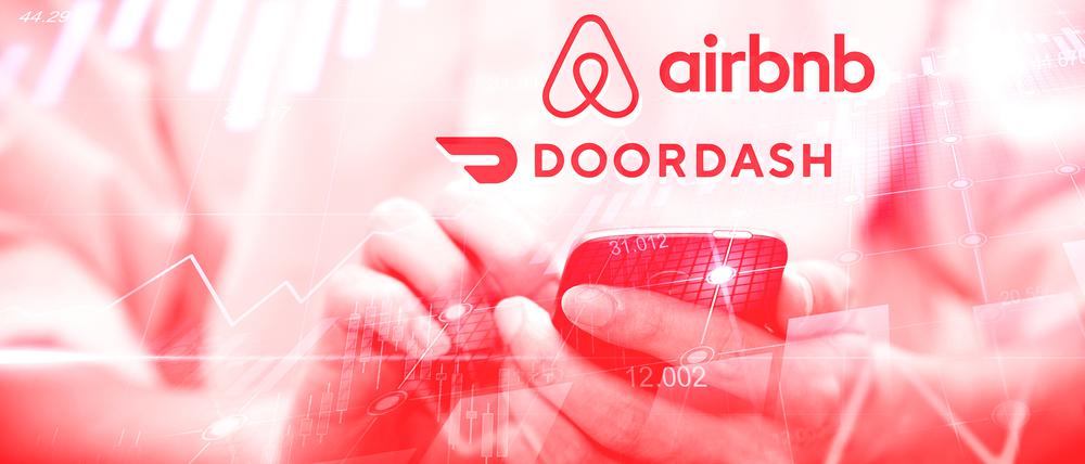 Airbnb will an die Börse, Doordash ist schon da.