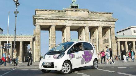 Elektrohauptstadt Berlin. Multicity will seine Carsharing-Flotte auf 500 Kleinwagen erweitern.