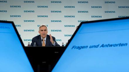Peter Löscher sieht in der Energiewende Chancen für Siemens.