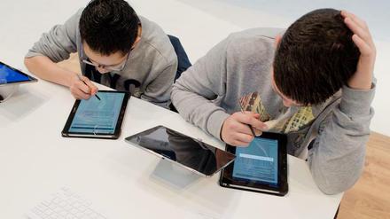 Mit Tablets im digitalen Klassenraum