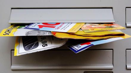 Oftmals quillt der Briefkasten über von Werbung. "TIP" ist nur eines von zahlreichen Werbeblättern.