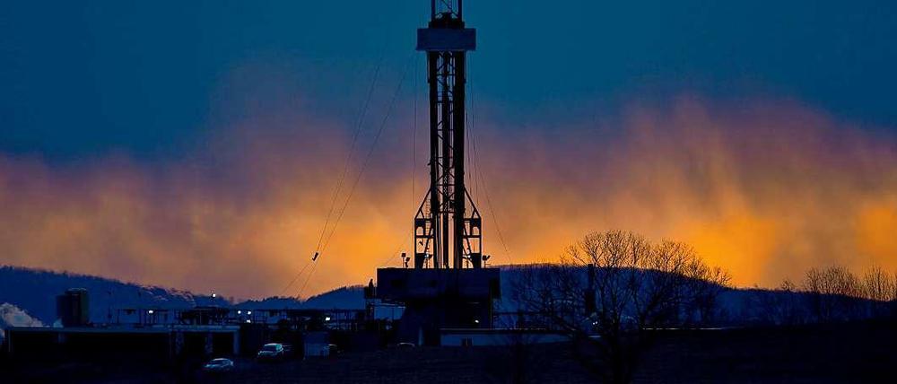 Die USA fördern Energierohstoffe wie hier Öl auch mithilfe des umstrittenen Frackings.