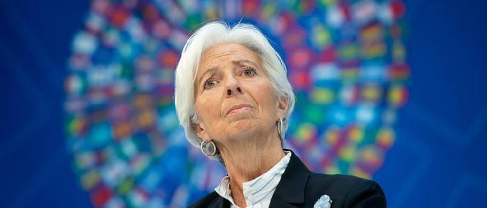 Die neue EZB-Chefin Christine Lagarde.