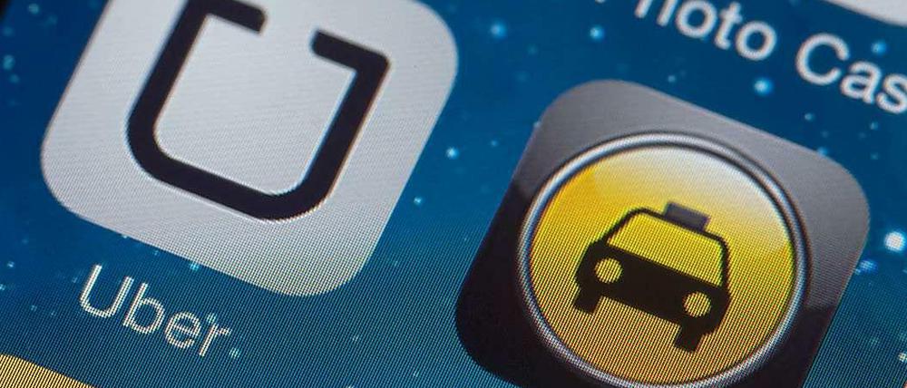 Uber macht den Taxifahrern Konkurrenz.