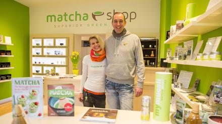 Produkte rund um den grünen Tee gibt es im Matchashop in Prenzlauer Berg.
