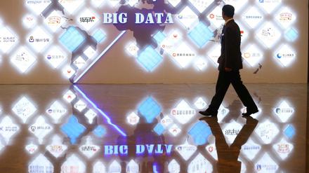 Besucher auf einer Big-Data-Konferenz in China: Alibaba gehörte bereits zu den größten Nutzern der Berliner Technologie. 