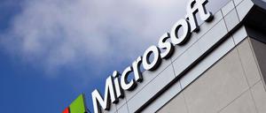 Das Microsoft-Logo. 