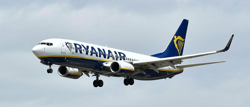 Ein Flugzeug von Ryanair (Symbolbild)