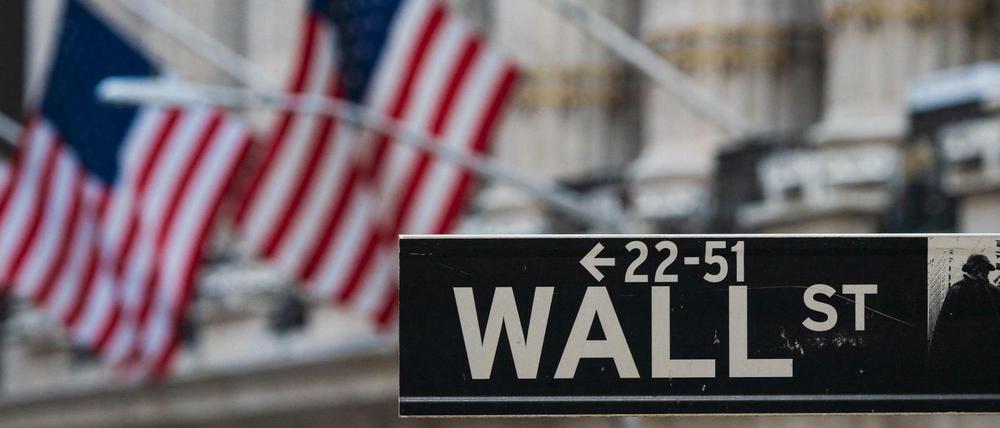 An der Wall Street geht es weiter auf und ab.