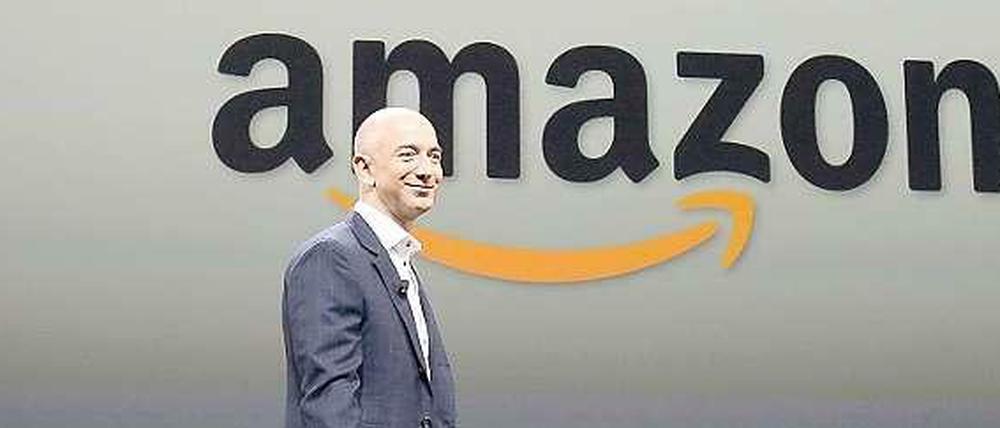 Stets selbstbewusst im Auftritt: Amazon-Chef Jeff Bezos behauptet, er stehe auf der Seite der Kunden und Autoren.