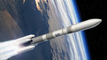 Da fliegt sie schon. Die neue Ariane 6 soll 2020 erstmals abheben. 