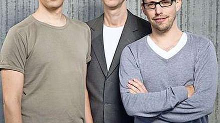 Die drei Babbel-Gründer: v.l. Lorenz Heine (39), Markus Witte (42) und Thomas Holl (37)