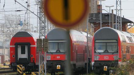 Die Lokführergewerkschaft will heuteabend den Fern-, Güter- und S-Bahn-Verkehr bestreiken.