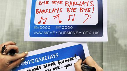 Das gibt Ärger. Die Briten sind derzeit nicht sonderlich gut auf Barclays zu sprechen.