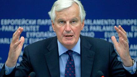 EU-Kommissar Barnier sucht nach einer Lösung.