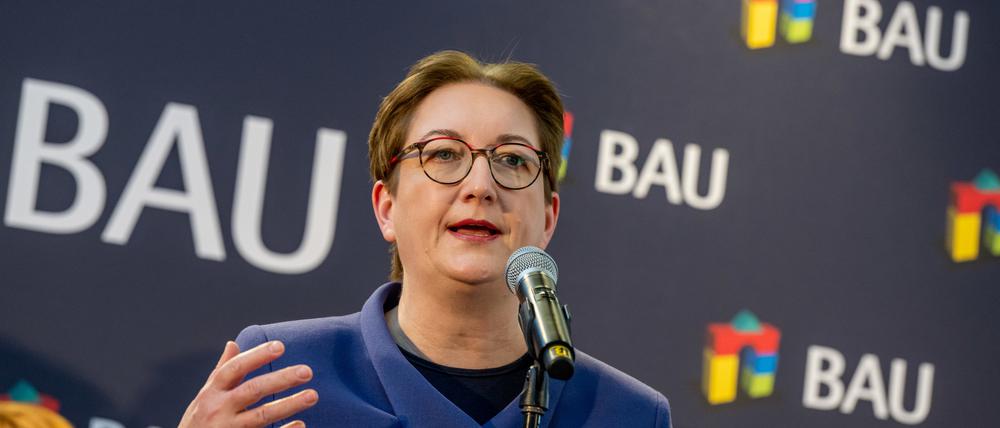 Bundesbauministerin Klara Geywitz (SPD).
