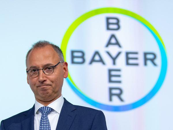 Unter Druck: Bayer-Chef Werner Baumann. 