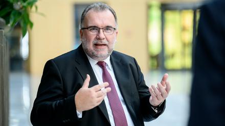 BDI-Präsident Siegfried Russwurm hat für das Vorgehen des Berliner Senats in Punkto Homeoffice wenig Verständnis.