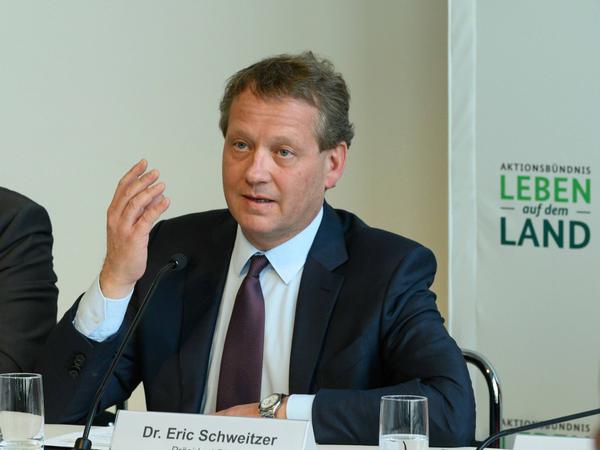 Alba-Eigentümer Eric Schweitzer, ehemals Präsident der Berliner IHK und des DIHK, soll den Aufsichtsrat der Messe Berlin führen. 